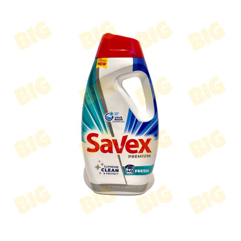 Լվացքի գել Savex 1.8լ․ Fresh ունիվերսալ