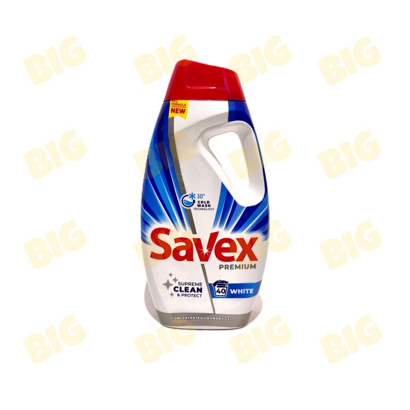 Լվացքի գել Savex 1.8լ․ White սպիտակ
