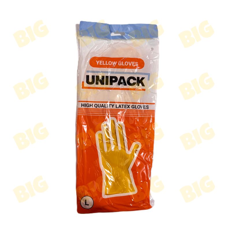Ձեռնոցներ ռետինե Unipack չափս L
