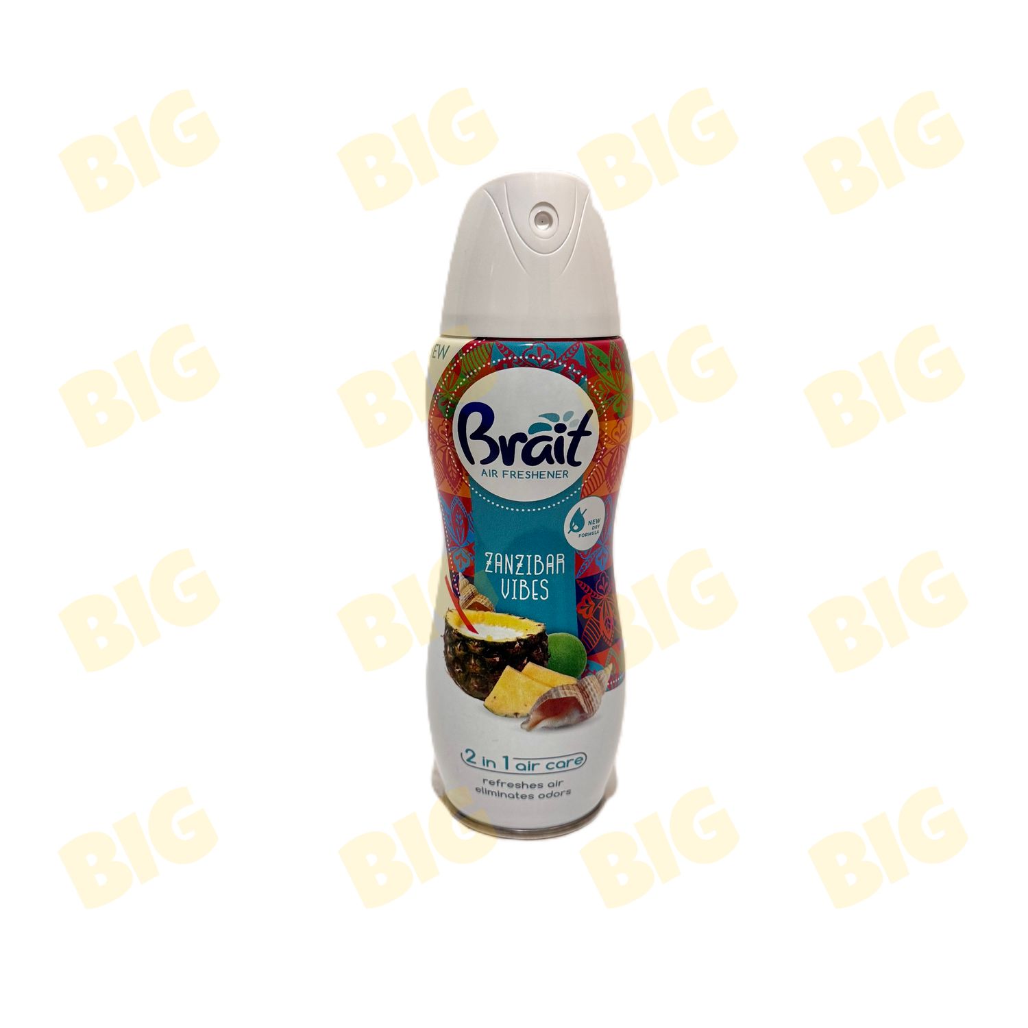 Օդի թարմացուցիչ Brait 300մլ․ առանց կաթիլ Zanzibar Vibes