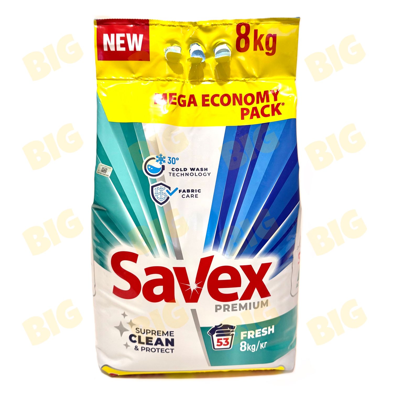 Լվացքի փոշի Savex ունիվերսալ 8կգ.