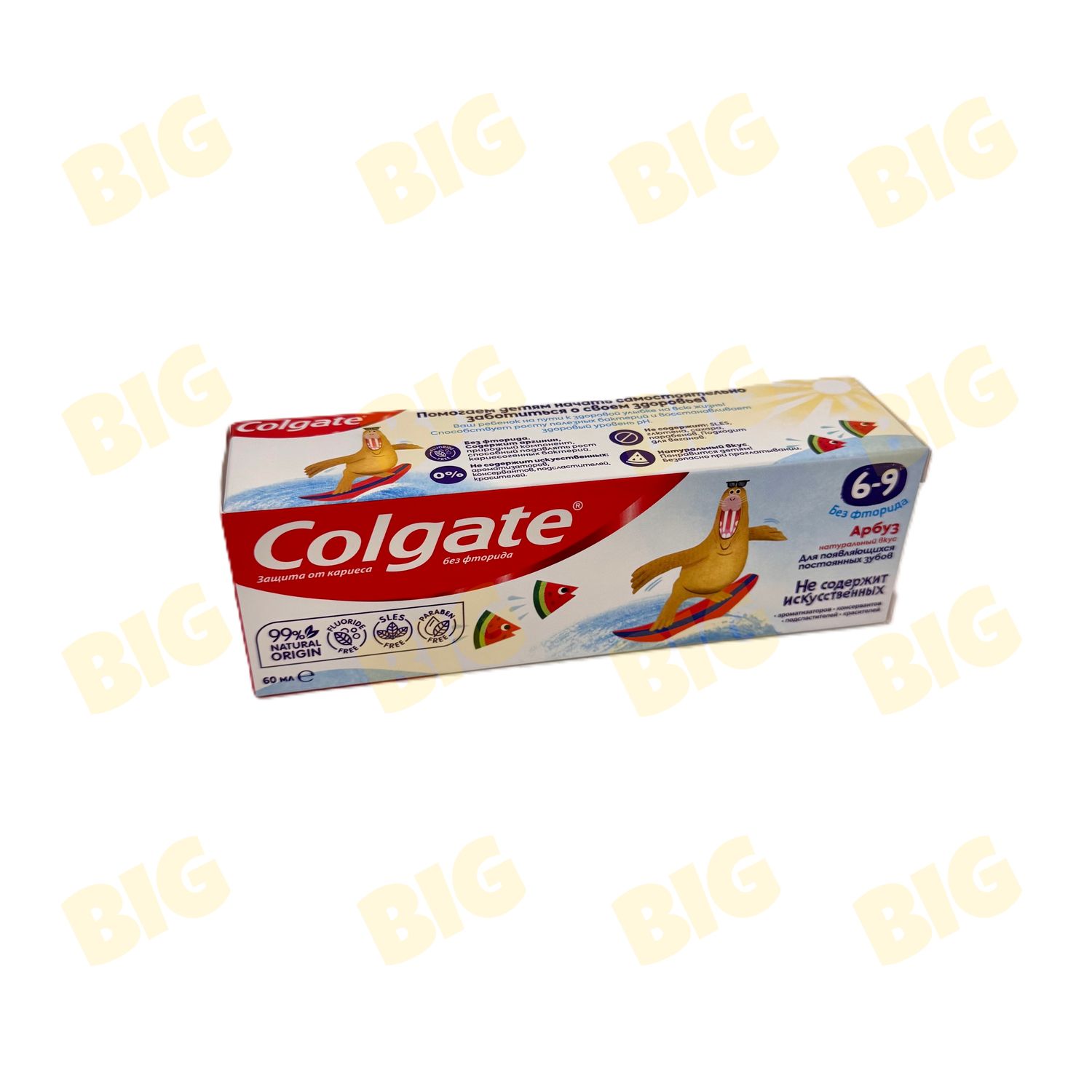 Ատամի մածուկ Colgate մանկական 60մլ․ ձմերուկ 6-9 տարեկան
