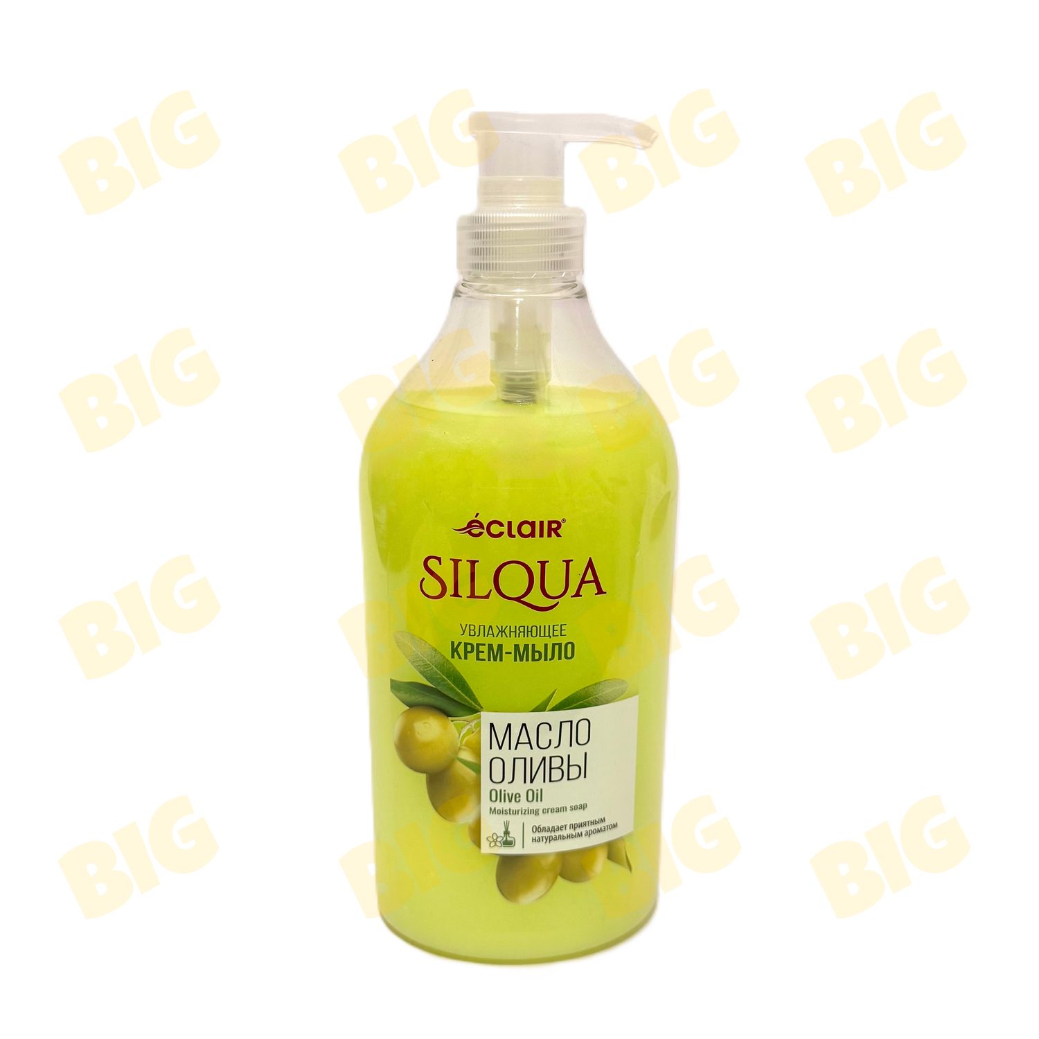Հեղուկ կրեմ օճառ Eclair Silqua 830մլ․ Ձիթապուղ