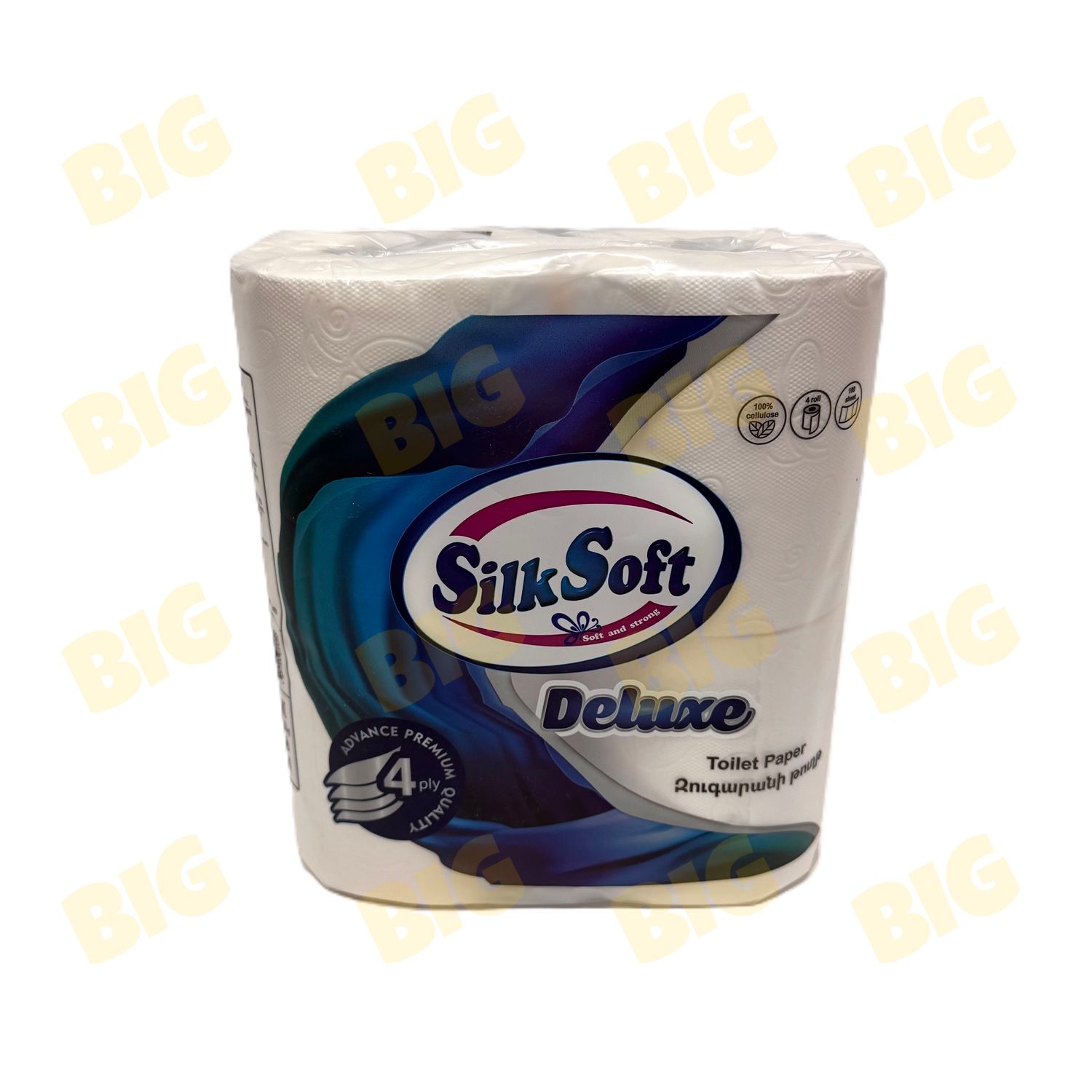 Զուգարանի թուղթ Silk Soft 4շ 4հատ