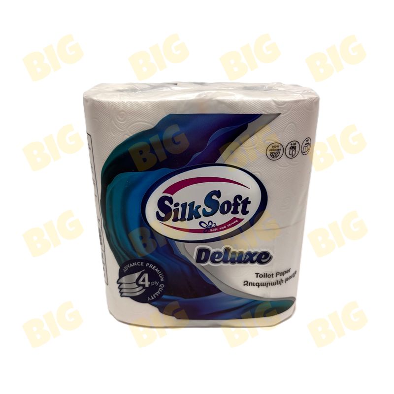 Զուգարանի թուղթ Silk Soft 4շ 4հատ