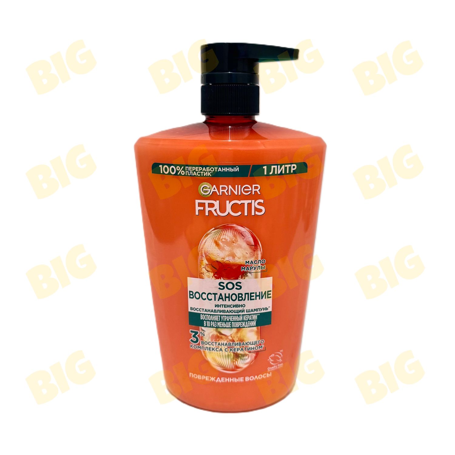 Շամպուն Garnier Fructis 1լ․ SOS Восстановление