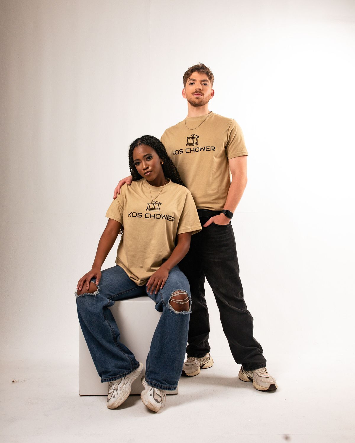 Beige Chower&#39;s Tee