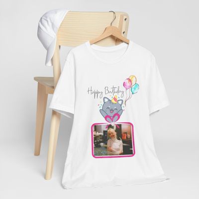 Das perfekte Geburtstagsgeschenk – Dein individuelles doppelseitiges Fun-T-Shirt! 🎉😂