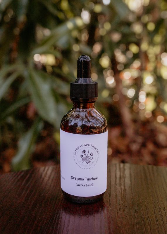 Oregano Tincture (vodka based)