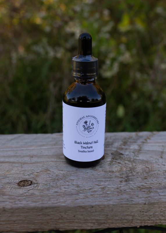 Black Walnut Hull Tincture (vodka based)