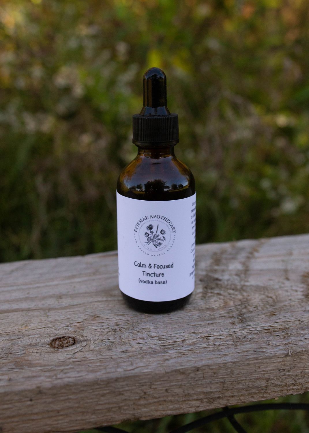 Calm &amp; Focused Tincture (vodka based)