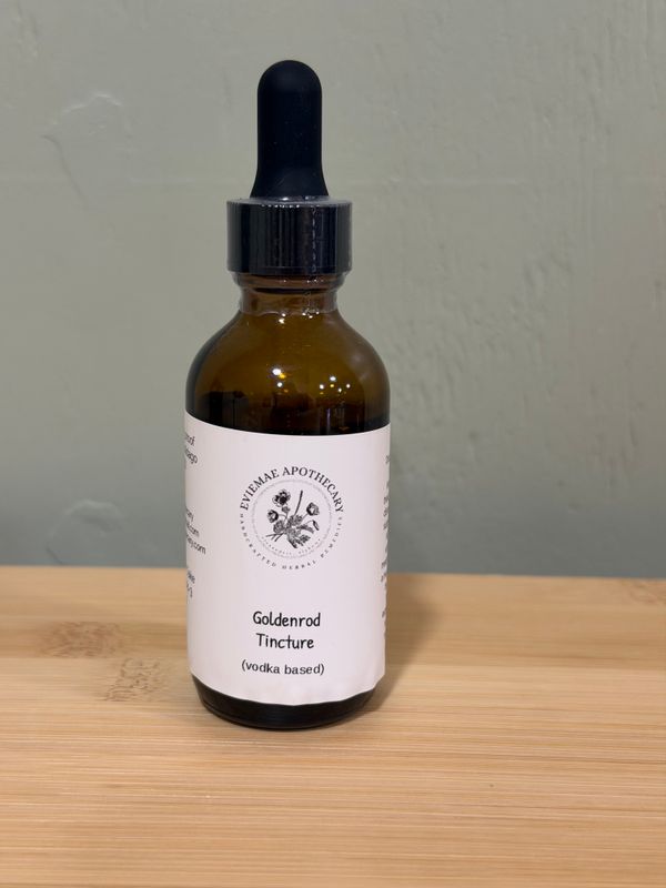 Goldenrod Tincture (vodka based)