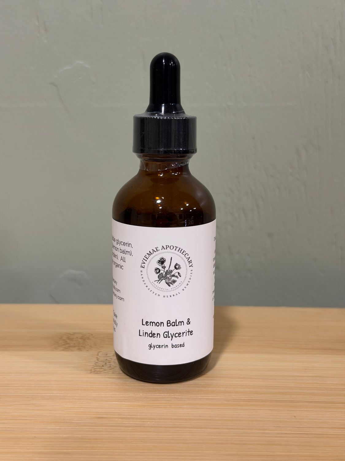 Lemon Balm &amp; Linden Glycerite