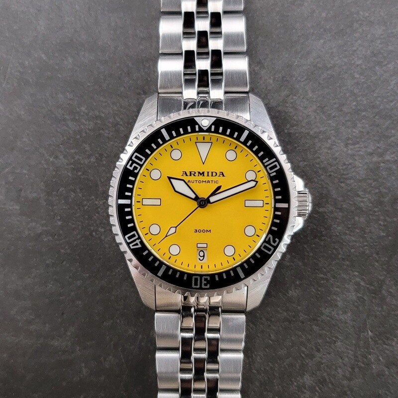 Armida A11 yellow dial