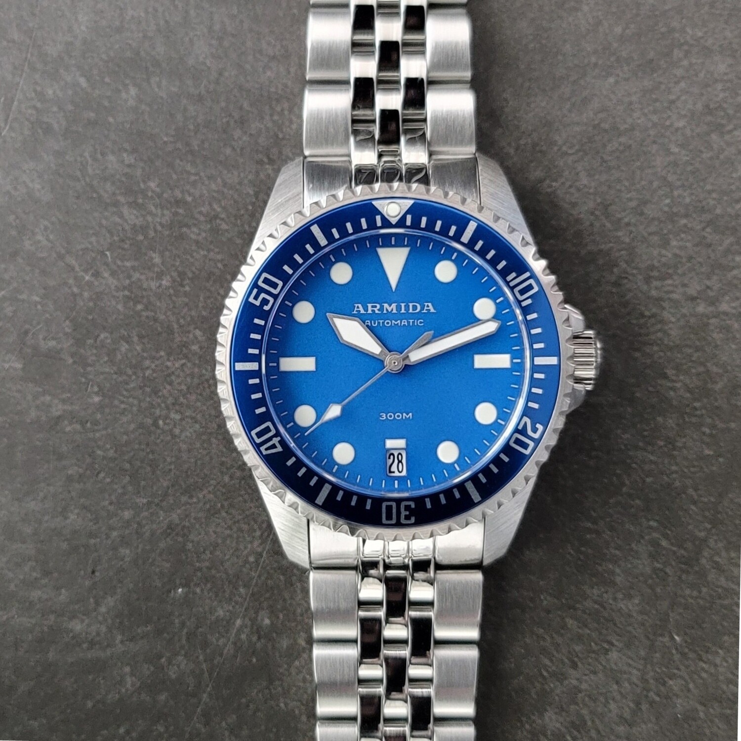 Armida A11 blue dial