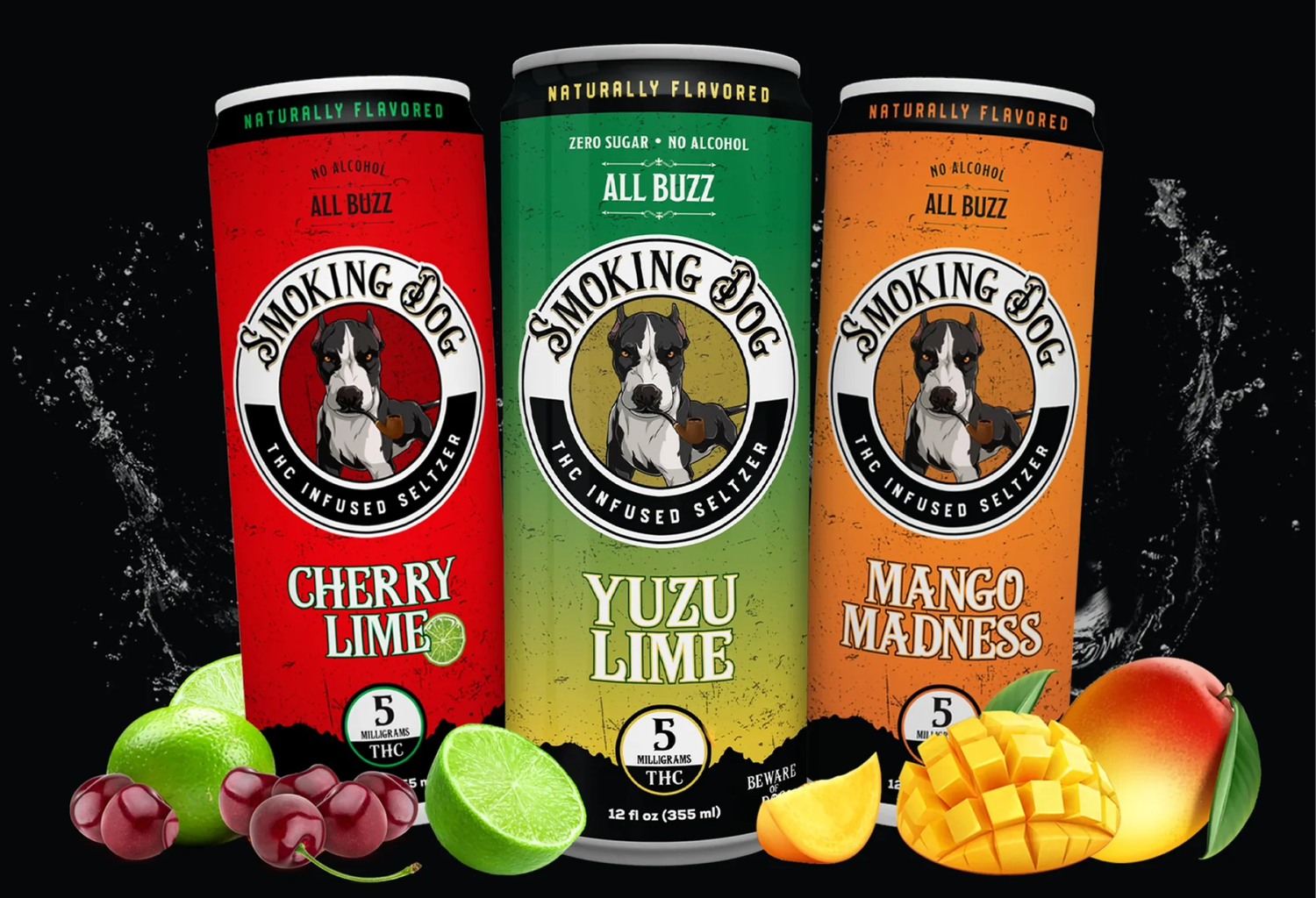 D9 Smoking Dog Seltzers