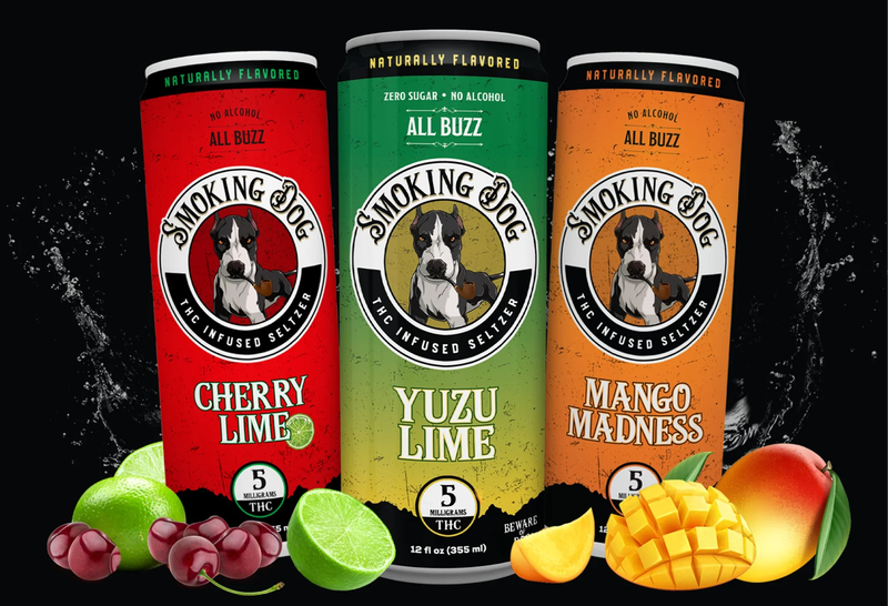 D9 Smoking Dog Seltzers