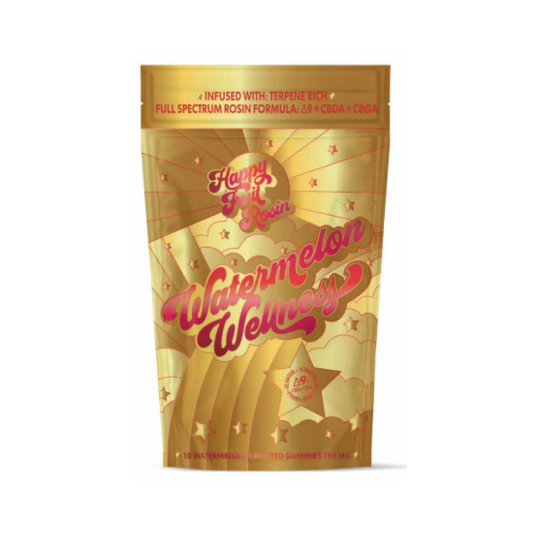 Happy Fruit D9 Gummies, Variety: Watermelon Wellness
