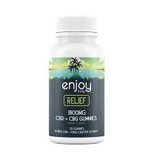 Enjoy CBD + CBG Relief 30ct, Size: 1800mg