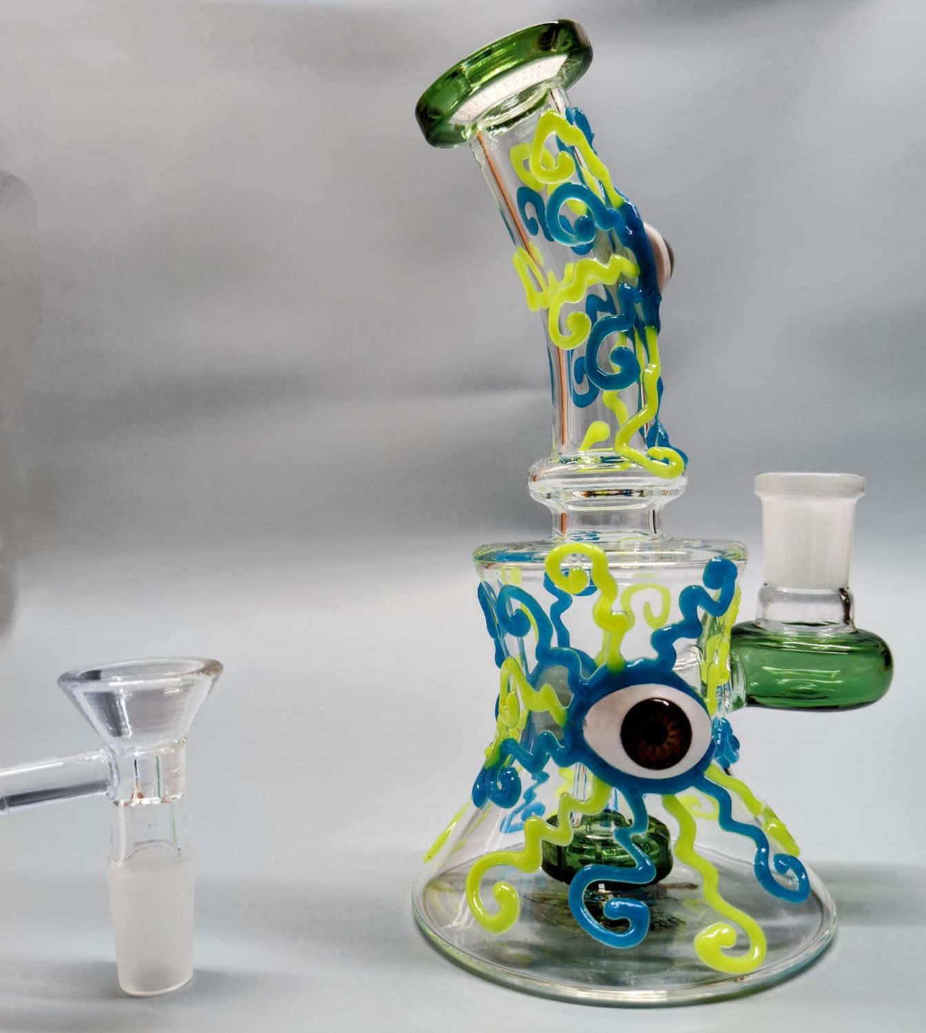 Unlock the Cosmos: Third Eye Opener Glass Water Pipe
