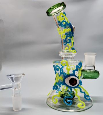 Unlock the Cosmos: Third Eye Opener Glass Water Pipe