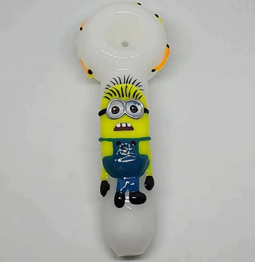 Minion Madness Banana Glass Pipe