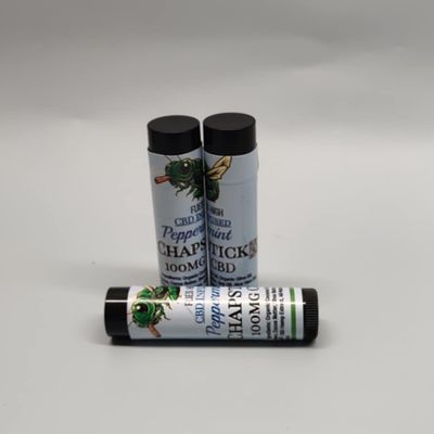 Triple the Relief: Flies High 100MG CBD Peppermint Chapstick 3-Pack
