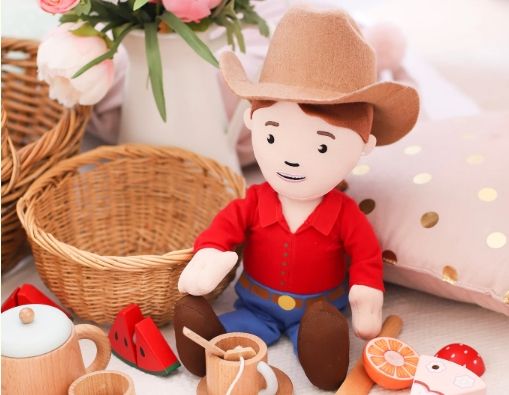 Ruby Farmer Cuddle Doll