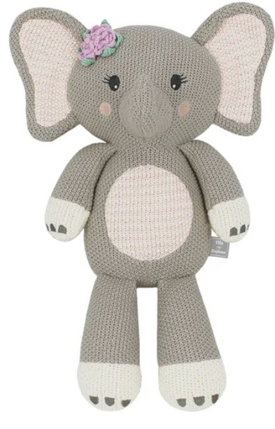 Ella The Elephant Knitted Toy