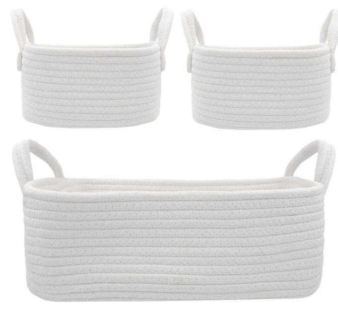 Storage Set 3 piece white