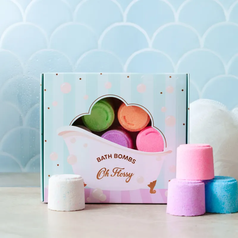 Oh Flossy Kids Bath Bomb Set