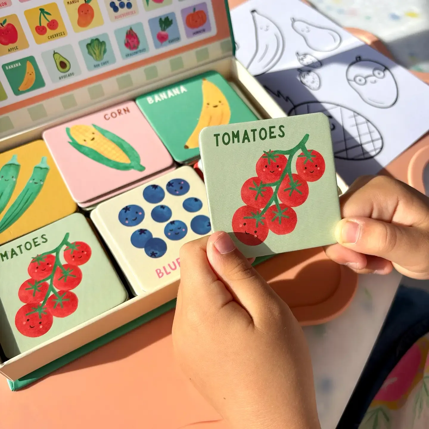 Fruit and Veg Memory & Matching Game