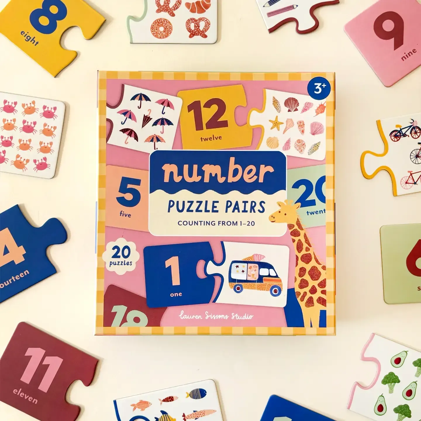 Number Puzzle Pairs Game
