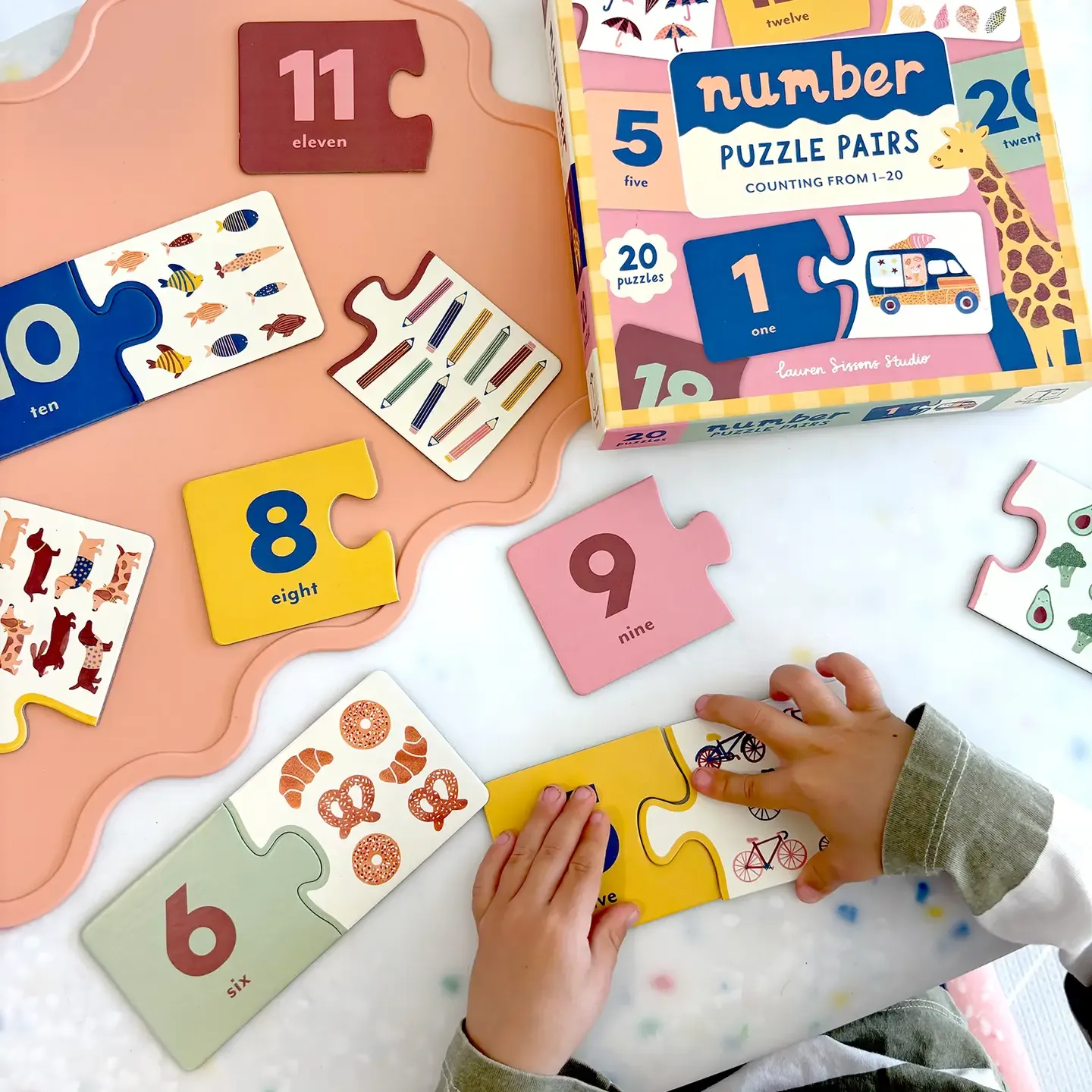 Number Puzzle Pairs Game