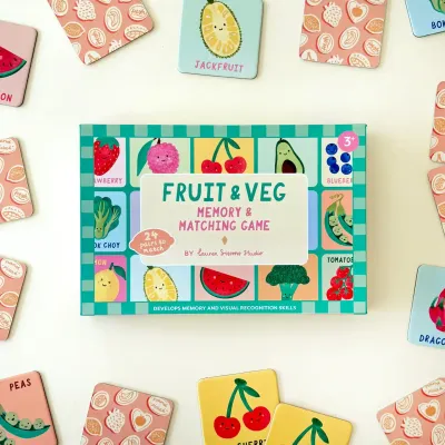 Fruit and Veg Memory & Matching Game