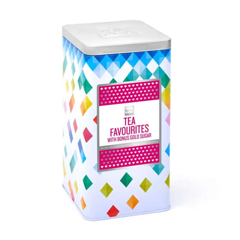 Tall Tin Tea Favourites - 40 Tea Bags