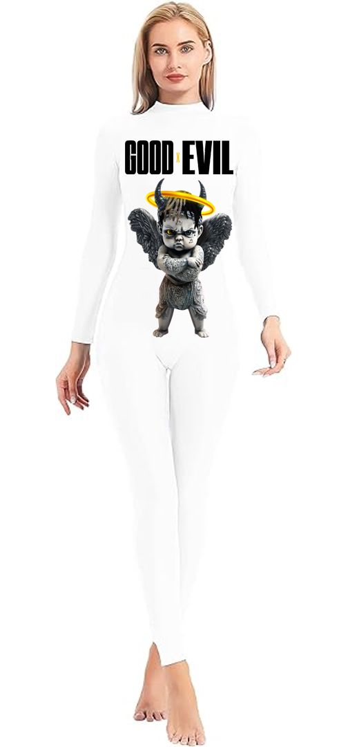 GOODXEVIL CENTER LONG SLEEVE JUMPSUIT