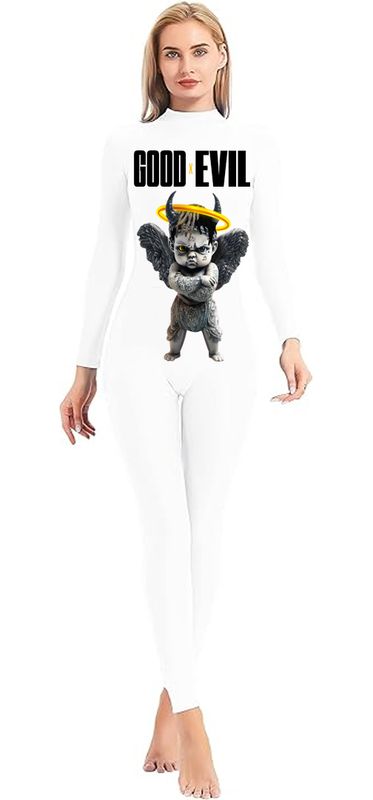 GOODXEVIL CENTER LONG SLEEVE JUMPSUIT