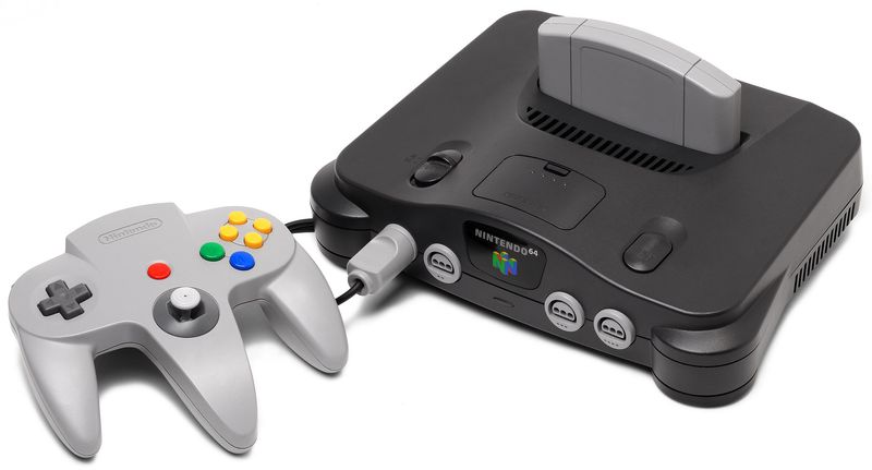Nintendo 64 Console N64 NTSC J Grey Japan Japanese Version