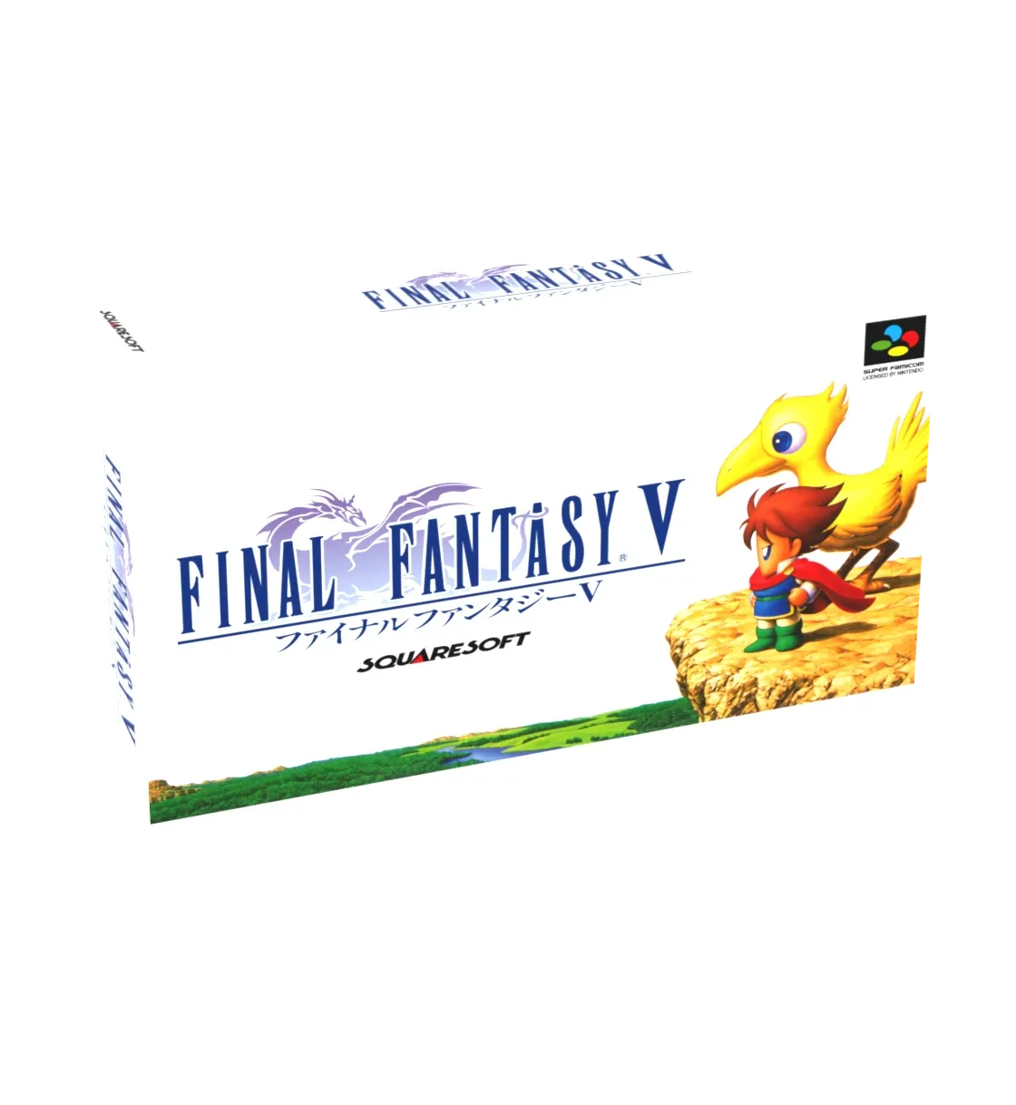 Final Fantasy 5 - Super Famicom Reproduction Box