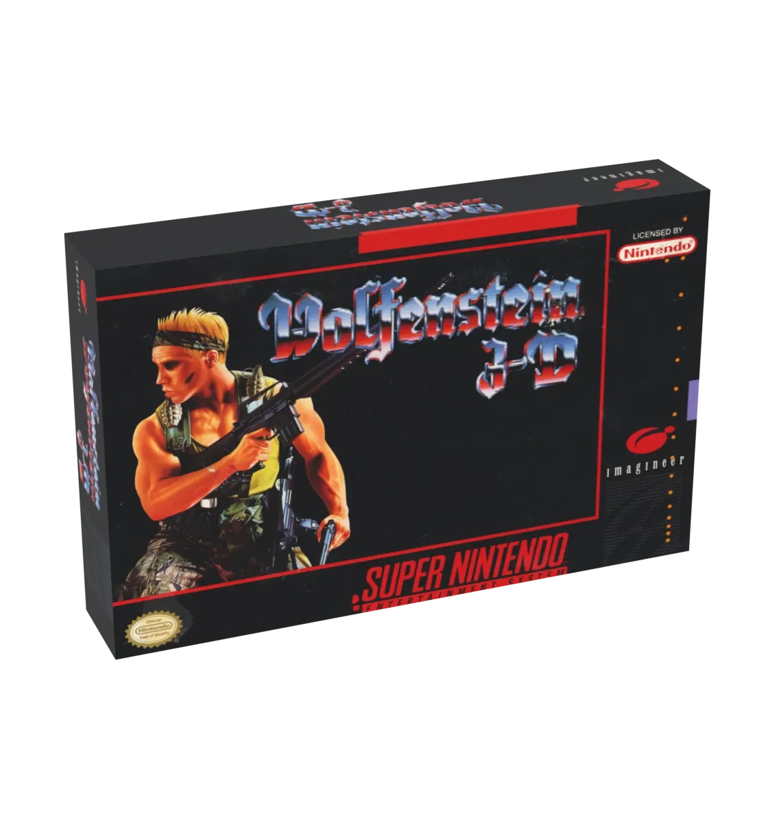 Wolfenstein 3-D Reproduction Box