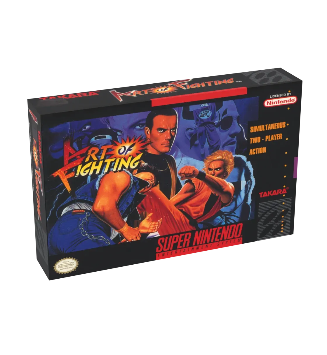 Art of Fighting Reproduction Box