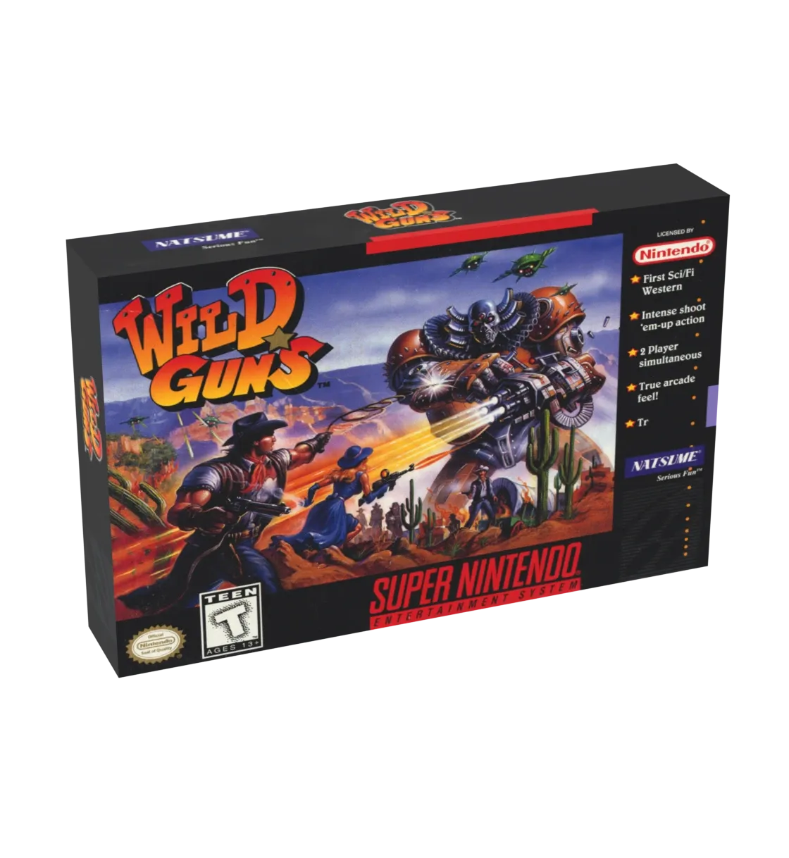 Wild Guns Reproduction Box