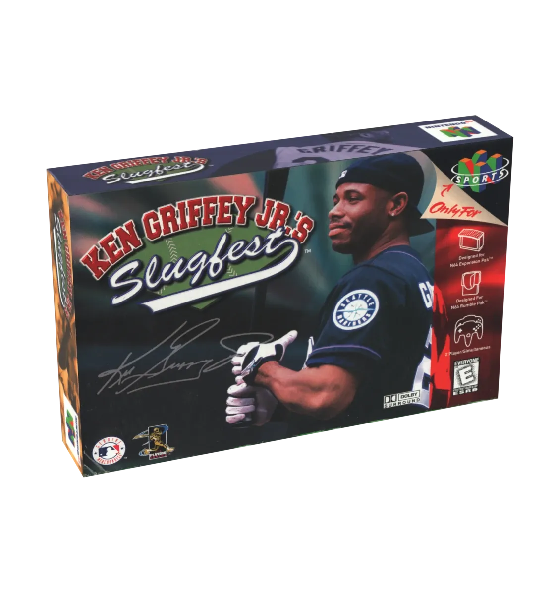 Ken Griffey Jr&#39;s Slugfest Reproduction Box