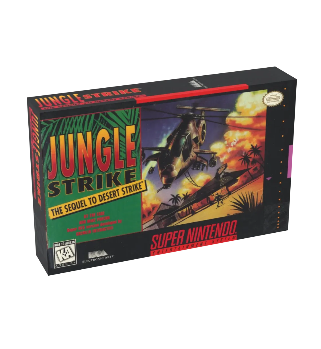 Jungle Strike Reproduction Box