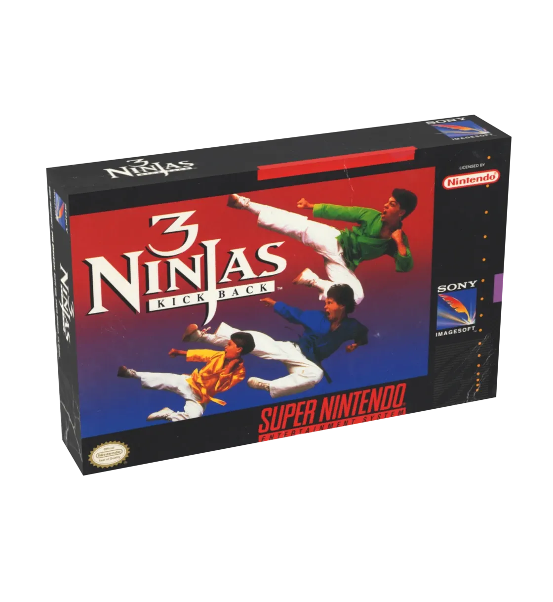 3 Ninjas Kick Back Reproduction Box