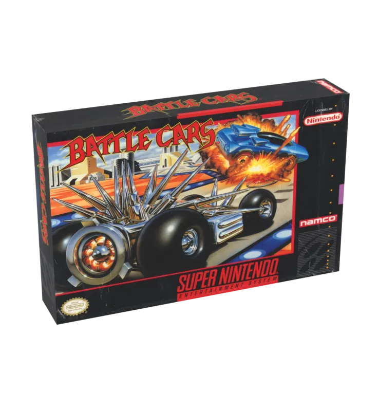 Battle Cars Reproduction Box