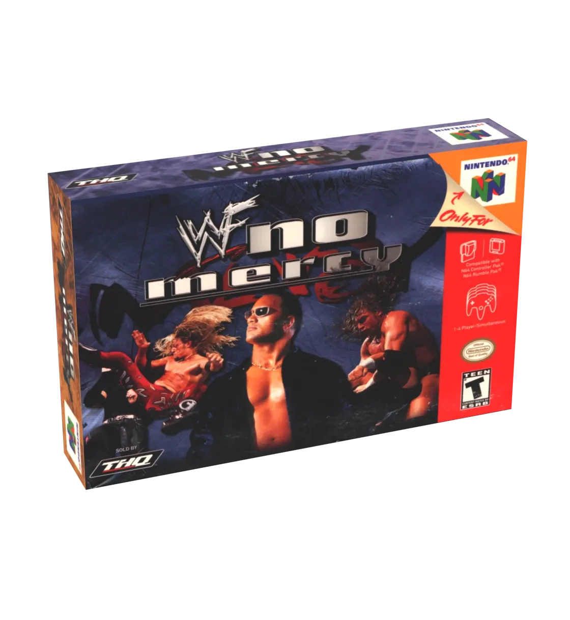 WWF No Mercy Reproduction Box