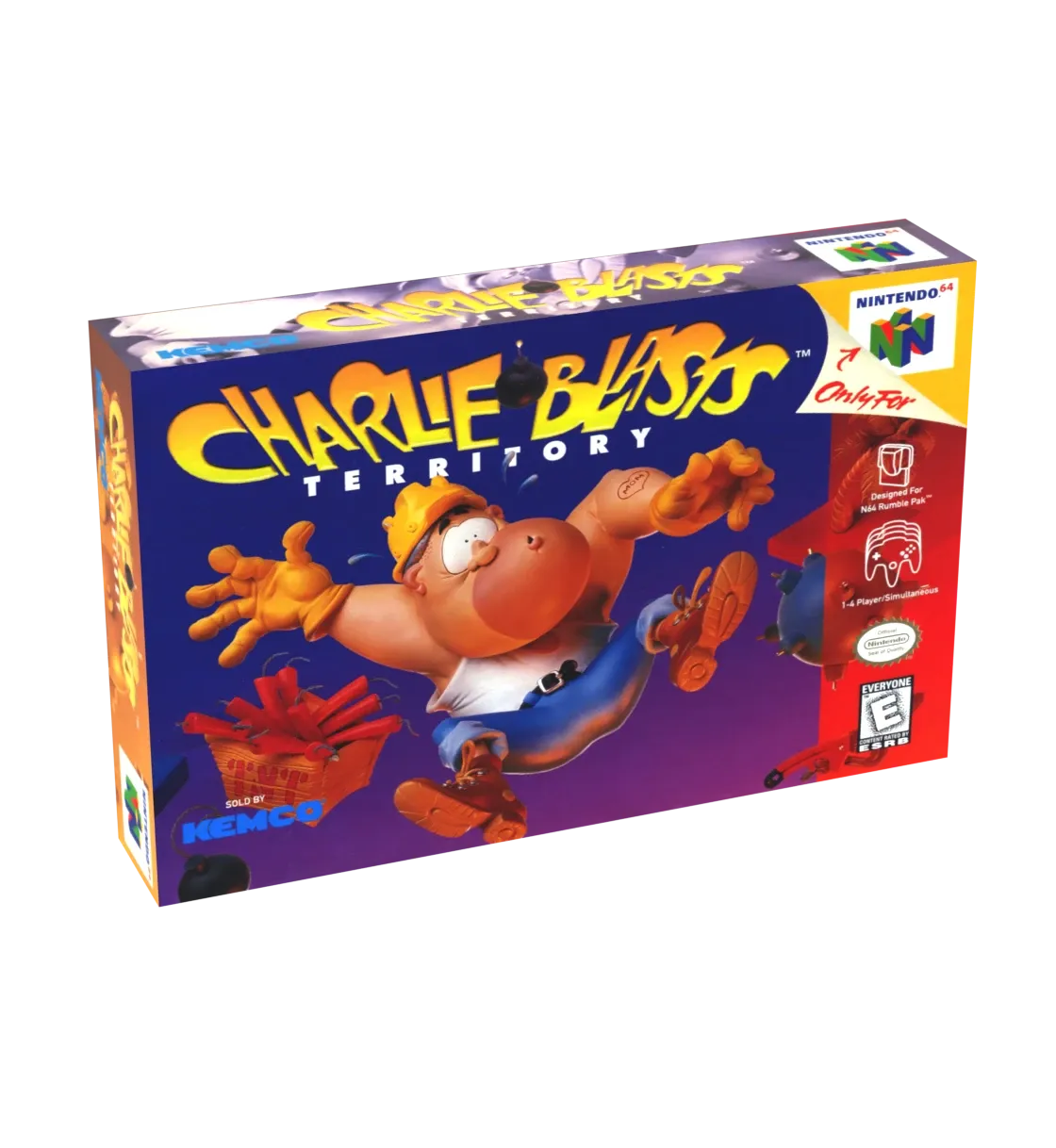 Charlie Blasts Territory Reproduction Box