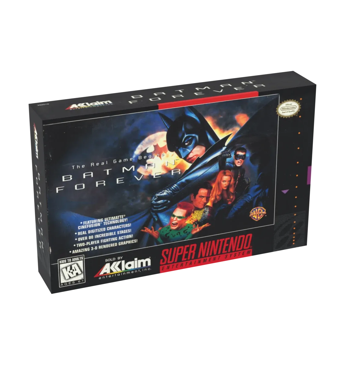 Batman Forever Reproduction Box